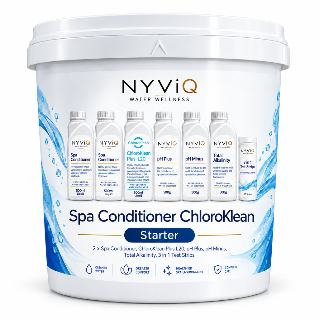 NYViQ Spa Conditioner ChloroKlean Kit