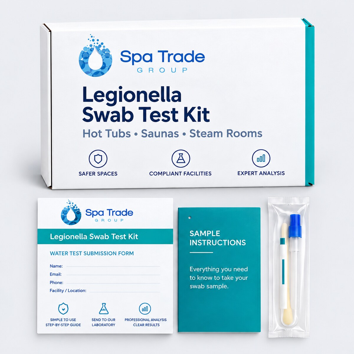 Legionella Swab Test for Hot Tubs, Saunas and Steam Rooms